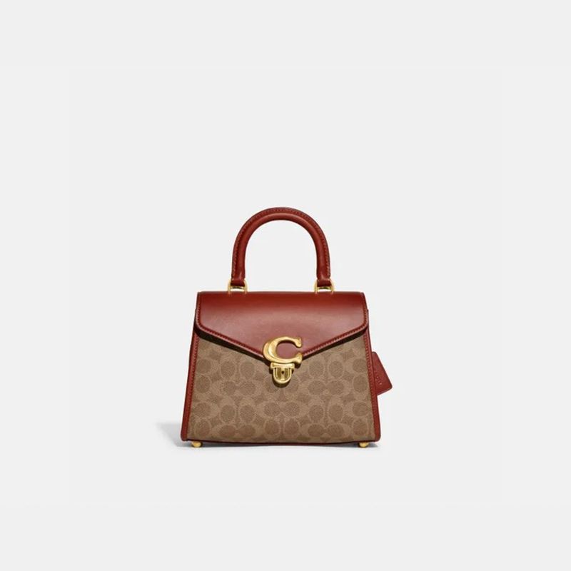 Buy Coach Sammy Top Handle Bag in Signature Canvas in Pakistan
