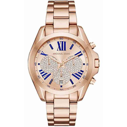 Buy Michael Kors Womens Quartz Stainless Steel Rose Gold Dial 38mm Watch - Mk6321 in Pakistan