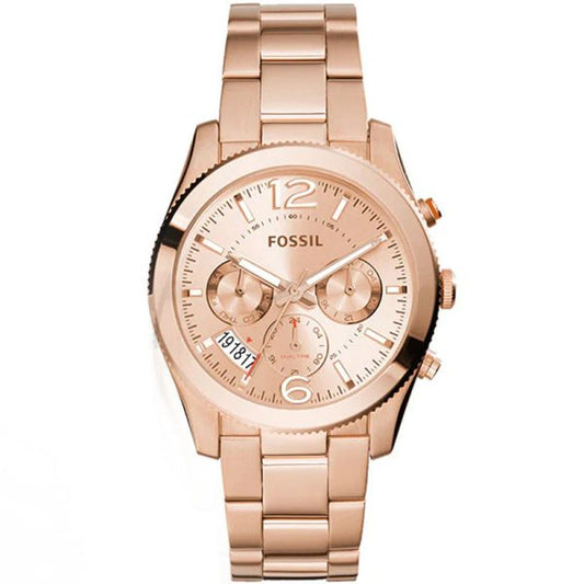 Buy Quartz Stainless Steel Rose Gold Dial 40Mm Watch For Women in Pakistan