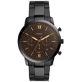 Buy Men's Chronograph Quartz Neutra Black Stainless Steel Black Dial 44Mm Watch in Pakistan