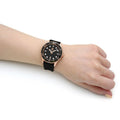 Buy Michael Kors Womens Quartz Runway Silicone Strap Black Dial 40mm Watch - Mk6852 in Pakistan
