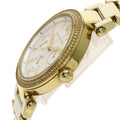 Buy Michael Kors Womens Quartz Parker Gold Stainless Steel White Dial 38mm Watch - Mk5780 in Pakistan