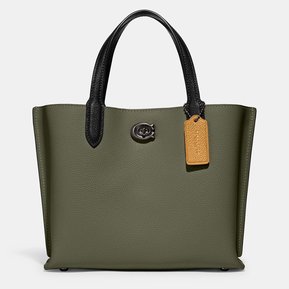 Buy Coach Willow Shoulder Bag Medium - Army Green in Pakistan