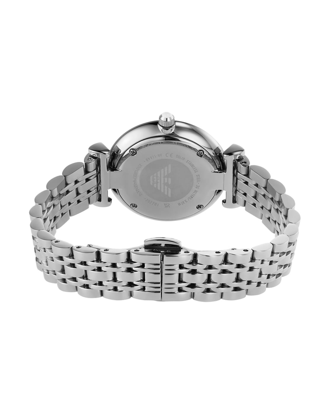 Buy Emporio Armani Womens Quartz Silver Stainless Steel Silver Dial 32mm Watch - Ar11445 in Pakistan