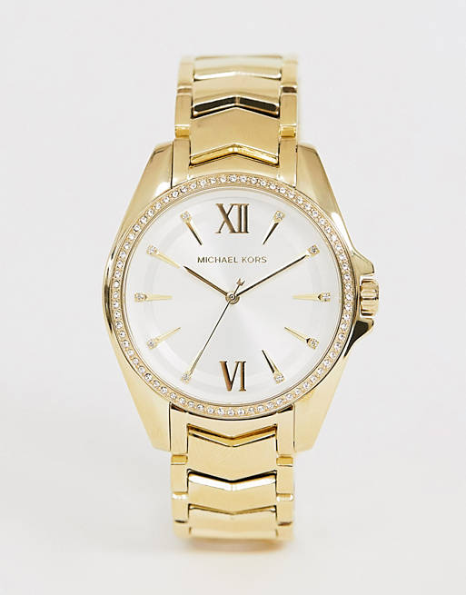 Buy Michael Kors Womens Quartz Whitney Stainless Steel White Dial 38mm Watch - Mk6693 in Pakistan