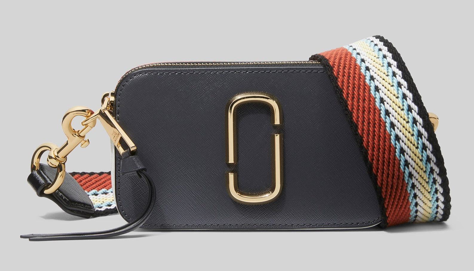 Buy Marc Jacobs The Snap Shot Bag Small - Cylinder Gray Multi in Pakistan