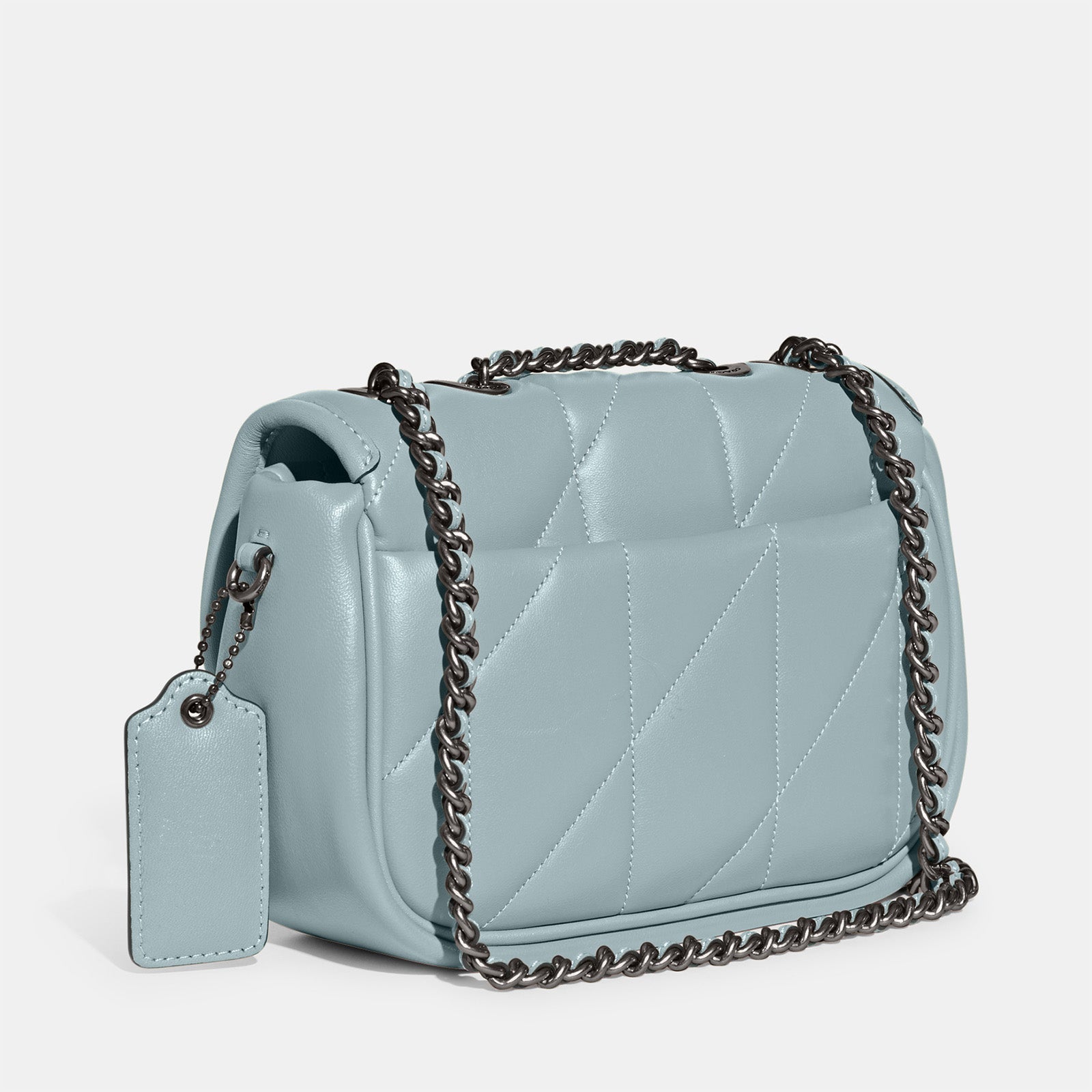 Buy Coach Pillow Maddison Shoulder With Quilting Bag Small - Aqua in Pakistan