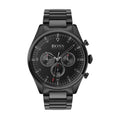 Buy Hugo Boss Mens Chronograph Quartz Stainless Steel Black Dial 44mm Watch - 1513714 in Pakistan