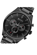 Buy Hugo Boss Mens Chronograph Quartz Stainless Steel Black Dial 44mm Watch - 1513714 in Pakistan