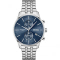 Buy Hugo Boss Mens Silver Stainless Steel Strap Blue Dial 42mm Watch - 1513839 in Pakistan