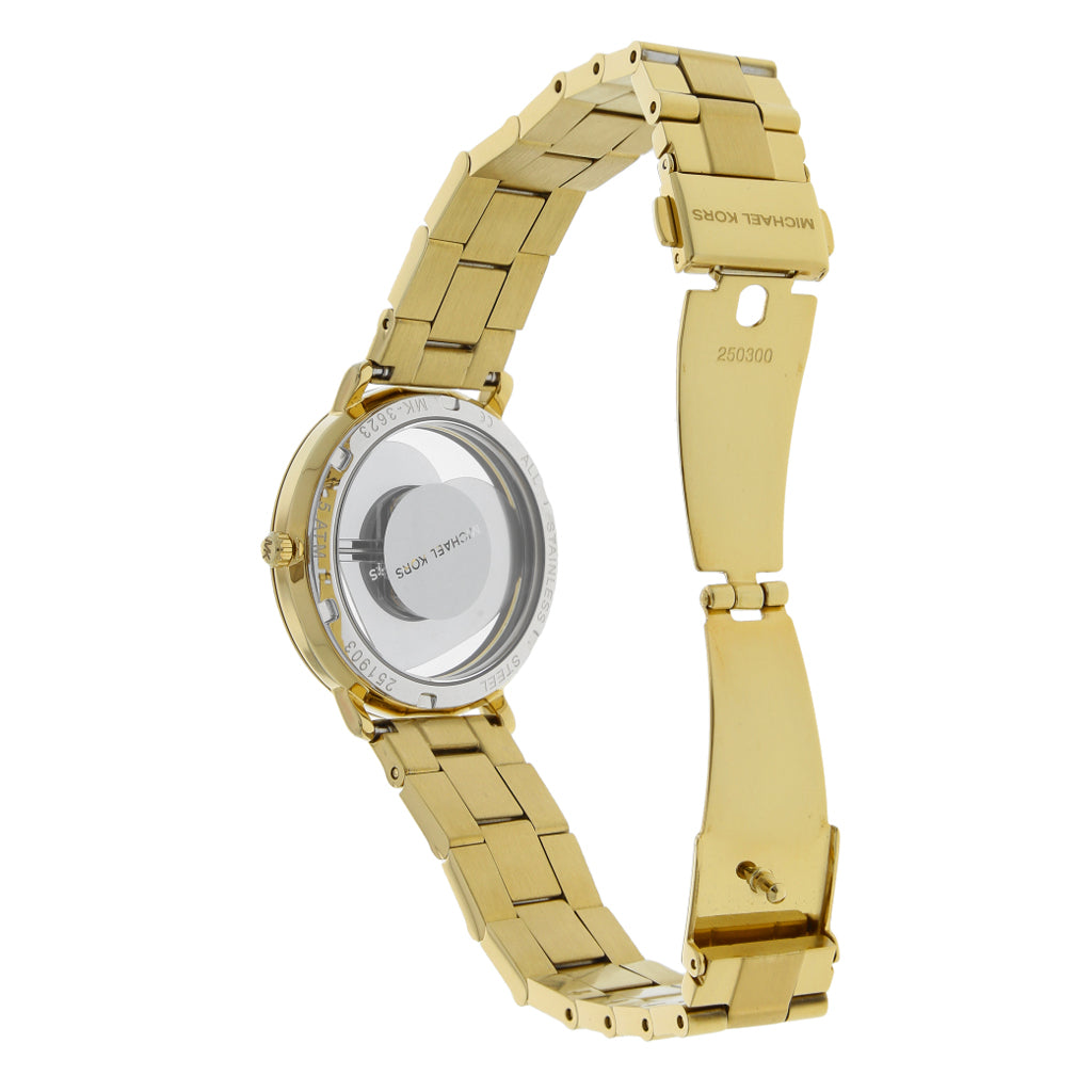 Buy Michael Kors Women's Jaryn Gold-Tone Gold Stainless Steel Watch - MK3623 in Pakistan