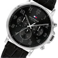 Buy Tommy Hilfiger Quartz Leather Strap Black Dial 46mm Watch for Men - 1710381 in Pakistan