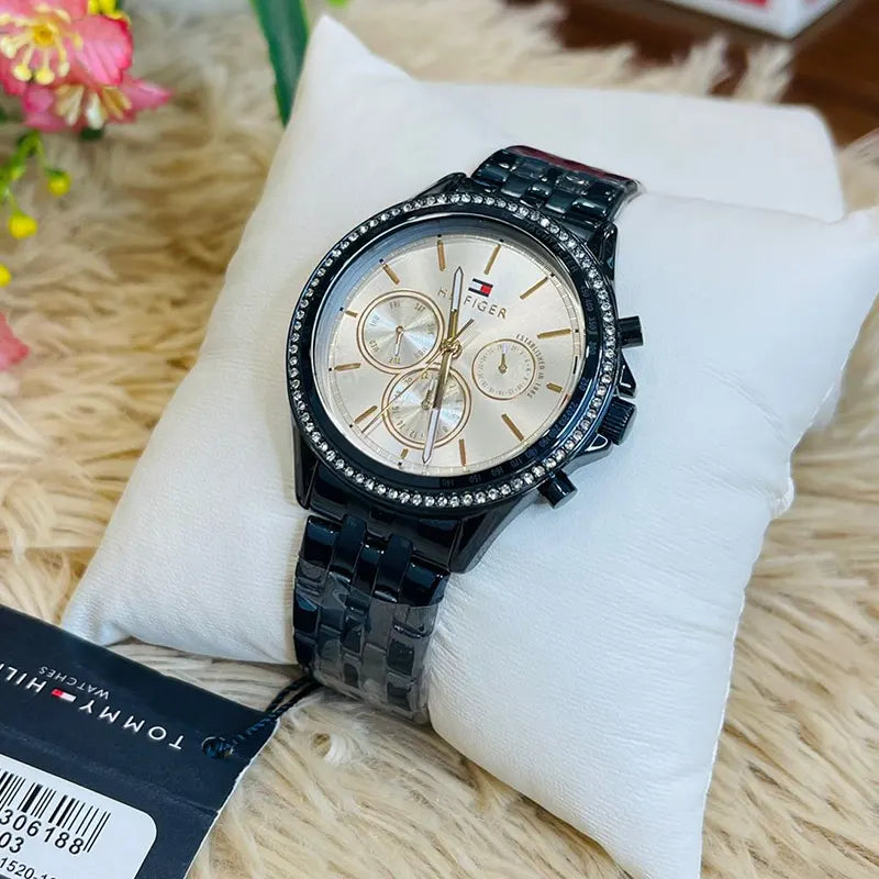 Buy Tommy Hilfiger Quartz Stainless Steel Blue Dial 38mm Watch for Women - 1782003 in Pakistan