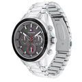 Buy Tommy Hilfiger Mens Quartz Silver Stainless Steel Grey Dial 45mm Watch - 1791857 in Pakistan