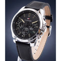 Buy Tommy Hilfiger Quartz Leather Strap Black Dial 46mm Watch for Men - 1791563 in Pakistan