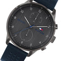 Buy Tommy Hilfiger Quartz Leather Strap Grey Dial 44mm Watch for Men - 1791578 in Pakistan