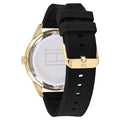 Buy Tommy Hilfiger Quartz Black Silicone Strap Black Dial 44mm Watch for Men - 1791636 in Pakistan