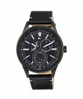 Buy Tommy Hilfiger Quartz Leather Strap Black Dial 44mm Watch for Men - 1791638 in Pakistan