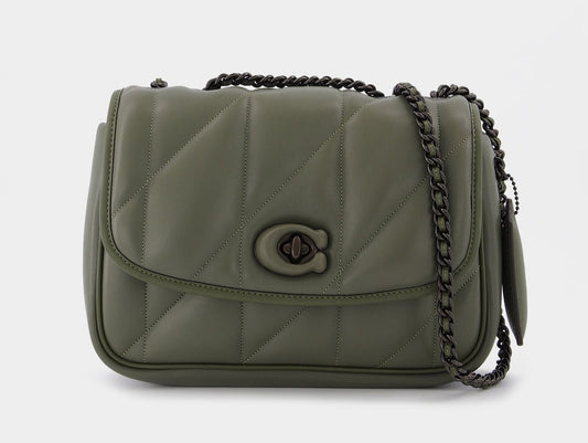 Buy Coach Pillow Maddison Shoulder With Quilting Bag Small - Army Green in Pakistan