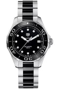 Buy Tag Heuer Aquaracer Quartz Black Dial Two Tone Steel Strap Watch for Women - WAY131C.BA0913 in Pakistan