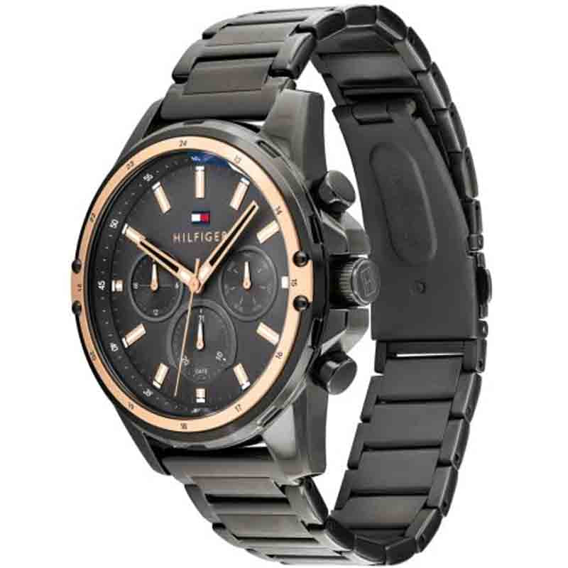 Buy Tommy Hilfiger Quartz Stainless Steel Grey Dial 45mm Watch for Men - 1791790 in Pakistan