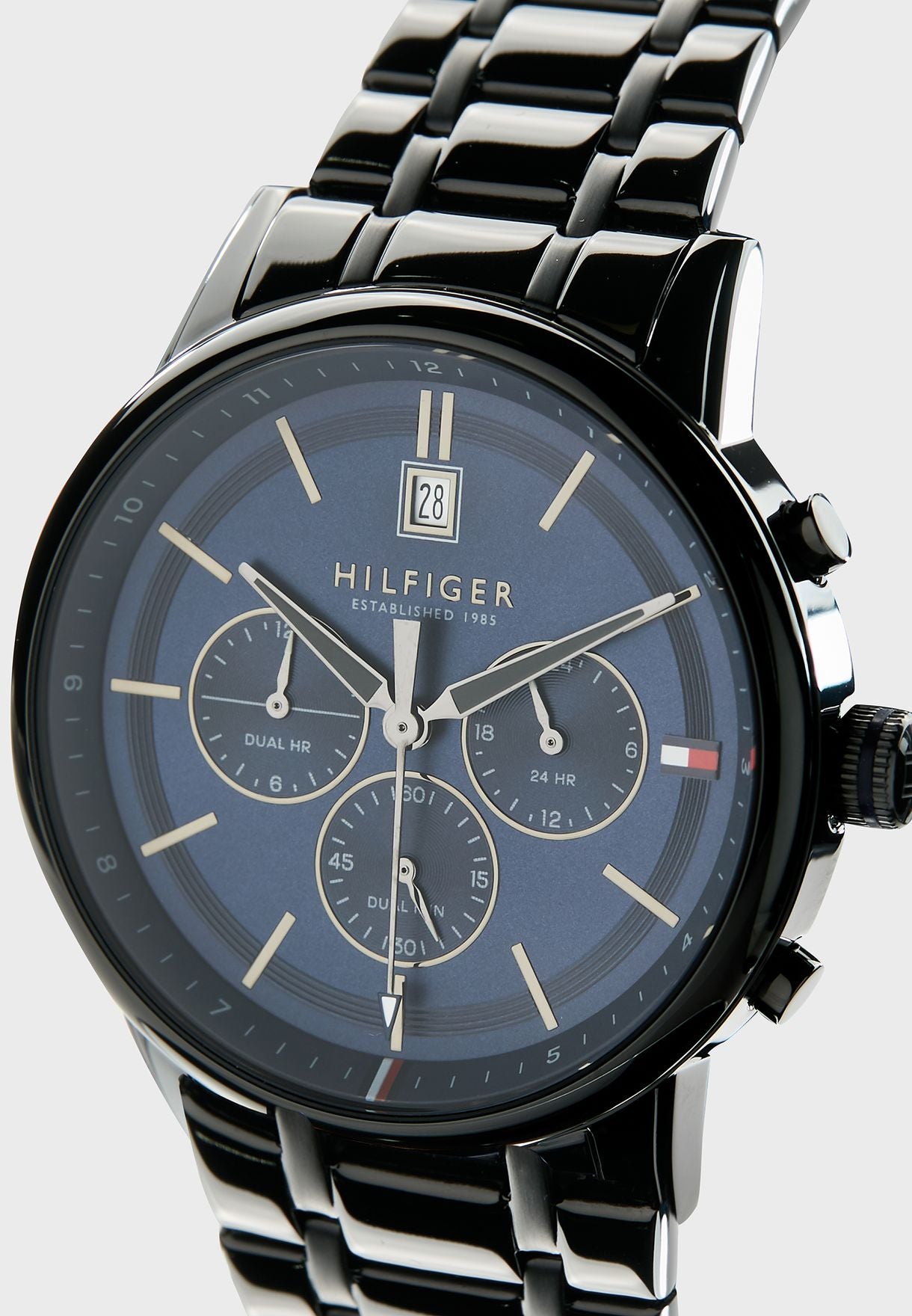 Buy Tommy Hilfiger Quartz Stainless Steel Blue Dial 44mm Watch for Men - 1791633 in Pakistan