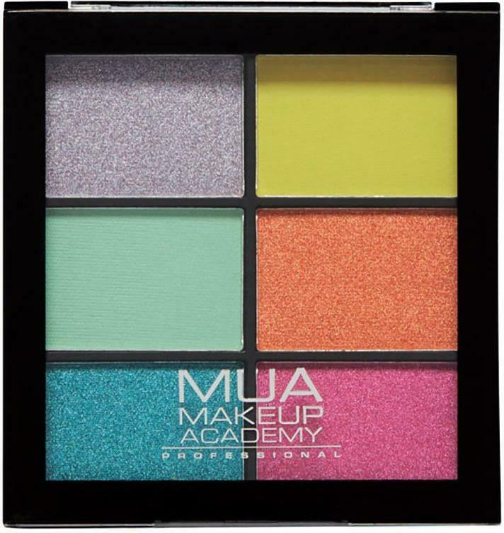 Buy MUA 6 Shade Eyeshadow Palette - Bright Lustre in Pakistan