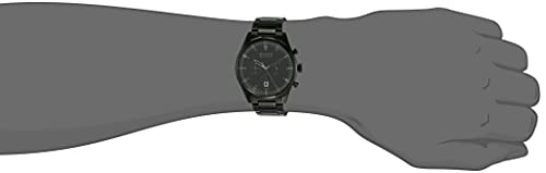 Buy Hugo Boss Mens Chronograph Quartz Stainless Steel Black Dial 44mm Watch - 1513714 in Pakistan