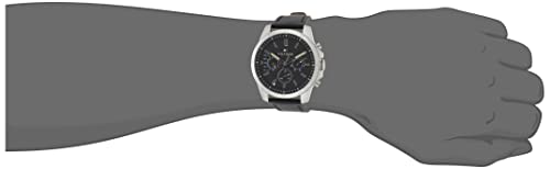 Buy Tommy Hilfiger Quartz Leather Strap Black Dial 46mm Watch for Men - 1791563 in Pakistan