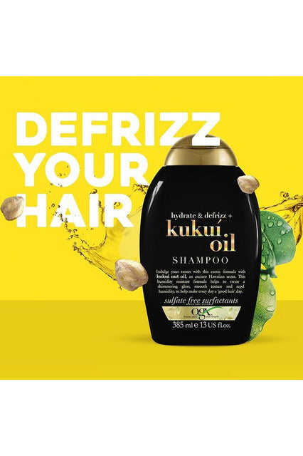 Buy OGX Hydrate & Defrizz Kukio Oil Shampoo - 385ml in Pakistan
