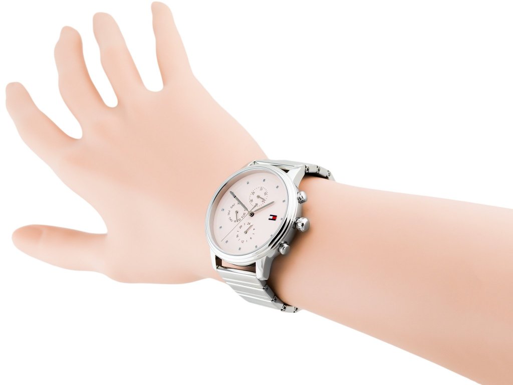 Buy Tommy Hilfiger Quartz Stainless Steel Pink Dial 38mm Watch for Women - 1781904 in Pakistan