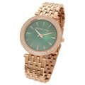Buy Michael Kors Ladies Watch Green Dial Rose Gold Stainless Steel - MK3552 in Pakistan