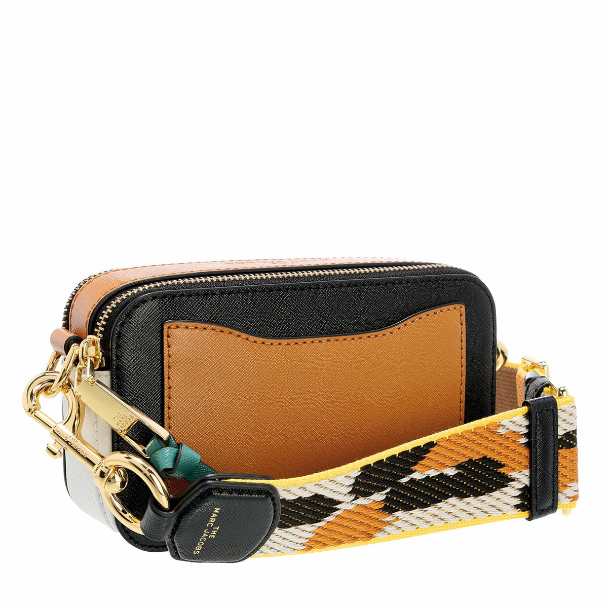 Buy Marc Jacobs The Snap Shot Bag Small - Black Honey Ginger Two Tone in Pakistan