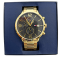 Buy Tommy Hilfiger Quartz Stainless Steel Black Dial 48mm Watch for Men - 1710362 in Pakistan