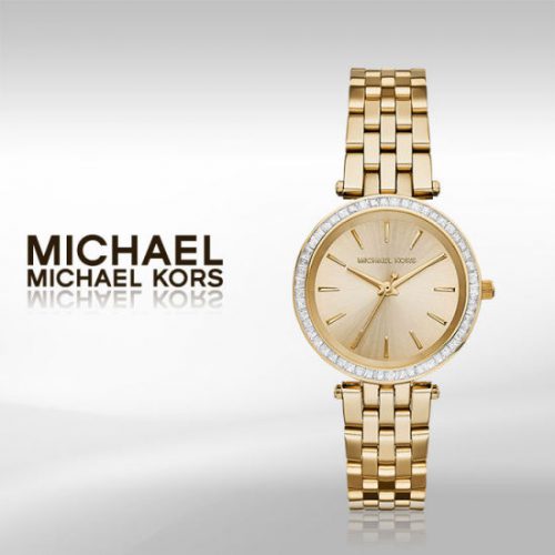 Buy Michael Kors Quartz Gold Tone Stainless Steel 33mm Watch for Women - Mk3430 in Pakistan