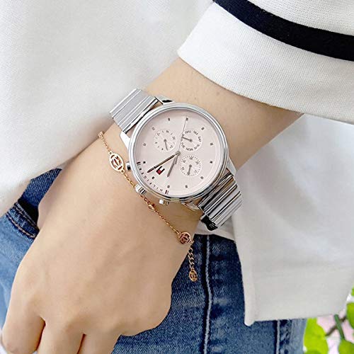 Buy Tommy Hilfiger Quartz Stainless Steel Pink Dial 38mm Watch for Women - 1781904 in Pakistan