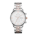 Buy Emporio Armani Men's Chronograph Quartz Stainless Steel White Dial 43mm Watch AR0399 in Pakistan