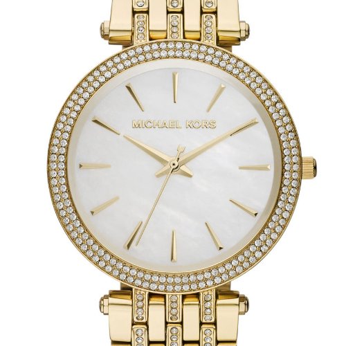 Buy Michael Kors Quartz Stainless Steel Mother Of Pearl Dial 39mm Watch for Women - Mk3219 in Pakistan