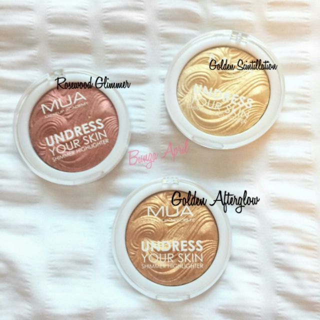 Buy MUA Undress Your Skin Highlighting Powder - Golden Afterglow in Pakistan