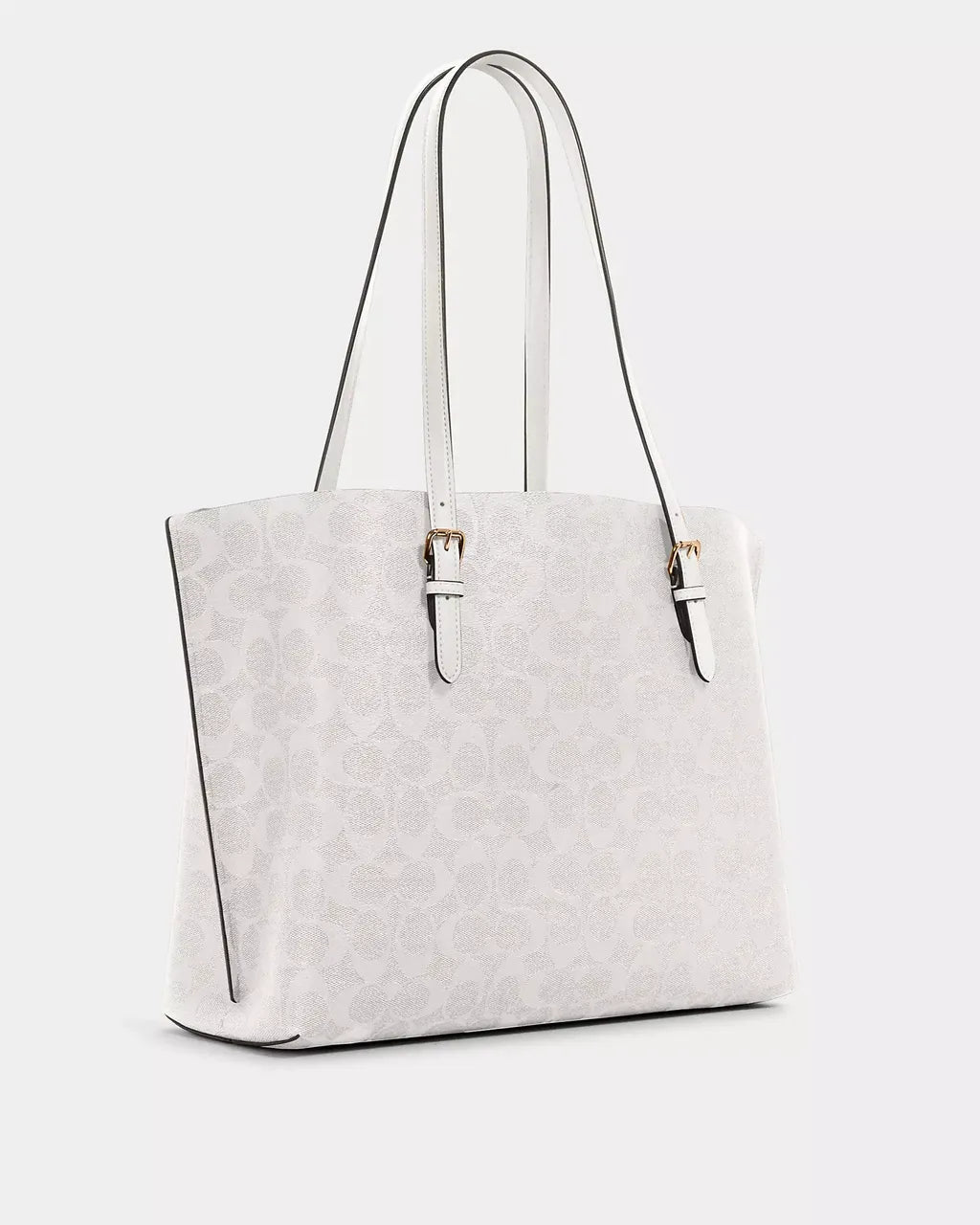 Buy Coach Mollie Tote In Signature Canvas In Chalk Small Bag in Pakistan