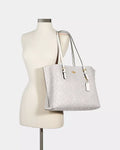 Buy Coach Mollie Tote In Signature Canvas In Chalk Small Bag in Pakistan