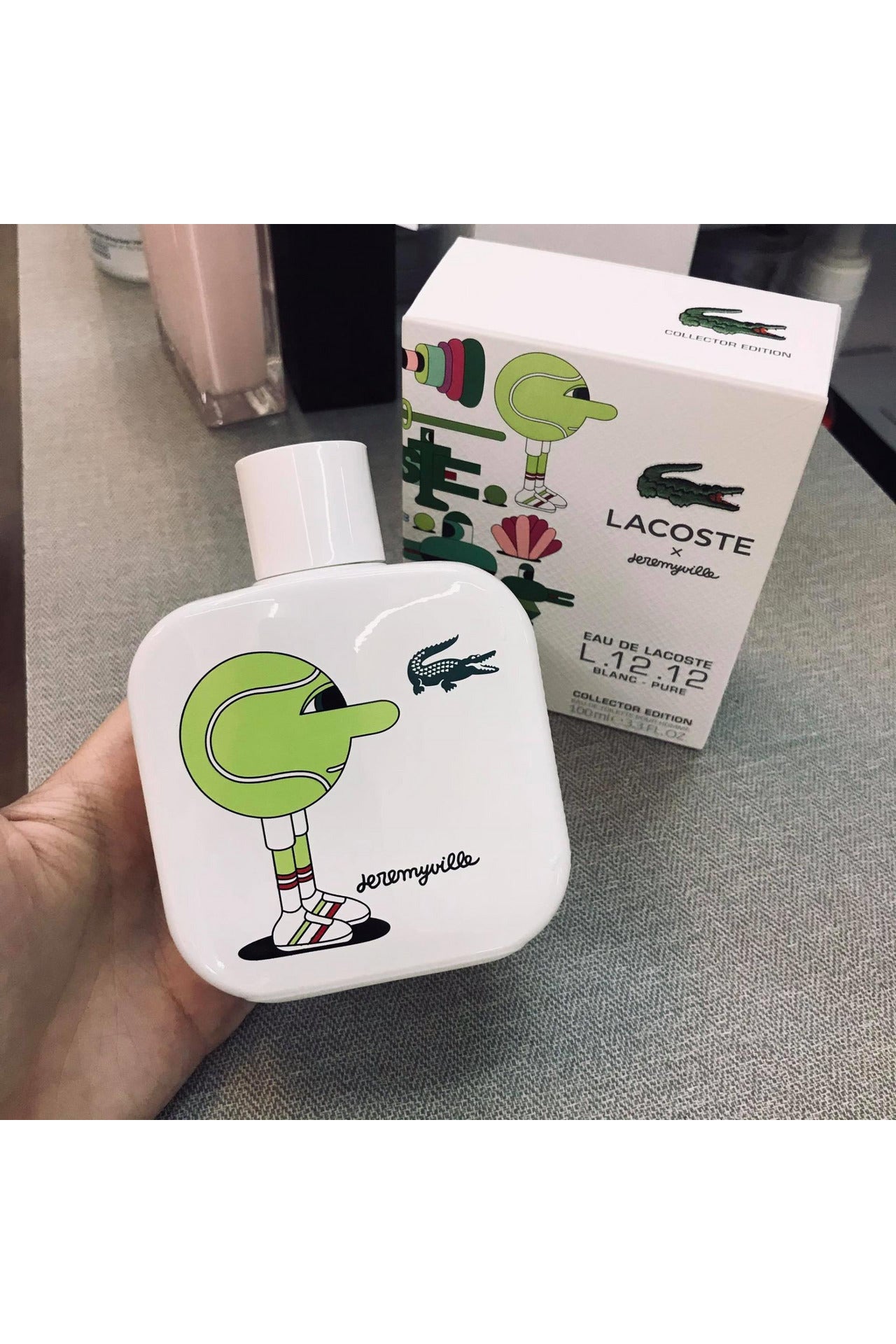 Buy Lacoste x Jeremyville Blanc Pure Collector Edition for Men - 100ml in Pakistan
