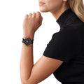 Buy Michael Kors Womens Quartz Runway Silicone Strap Black Dial 40mm Watch - Mk6852 in Pakistan