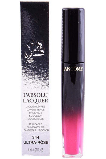Buy Lancome L'Absolu Lacquer Lip Gloss - 344 Ultra Rose in Pakistan