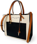 Buy Marc Jacobs Mini Grind Color Block Leather Tote SandShell Bag Small in Pakistan