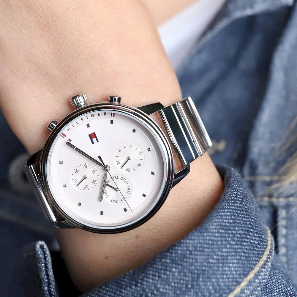 Buy Tommy Hilfiger Quartz Stainless Steel Pink Dial 38mm Watch for Women - 1781904 in Pakistan