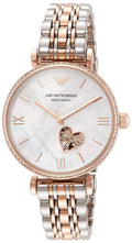 Buy Emporio Armani Women's Automatic Two-tone Stainless Steel Mother of pearl Dial 34mm Watch AR60049 in Pakistan