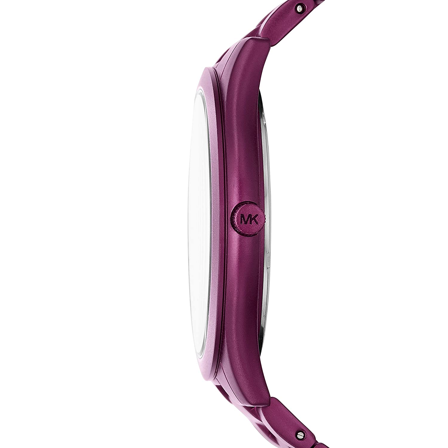 Buy Michael Kors Womens Quartz Runway Stainless Steel Purple Dial 42mm Watch - Mk4507 in Pakistan