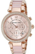 Buy Michael Kors Womens Quartz Parker Stainless Steel Rose Gold Dial 39mm Watch - Mk5896 in Pakistan