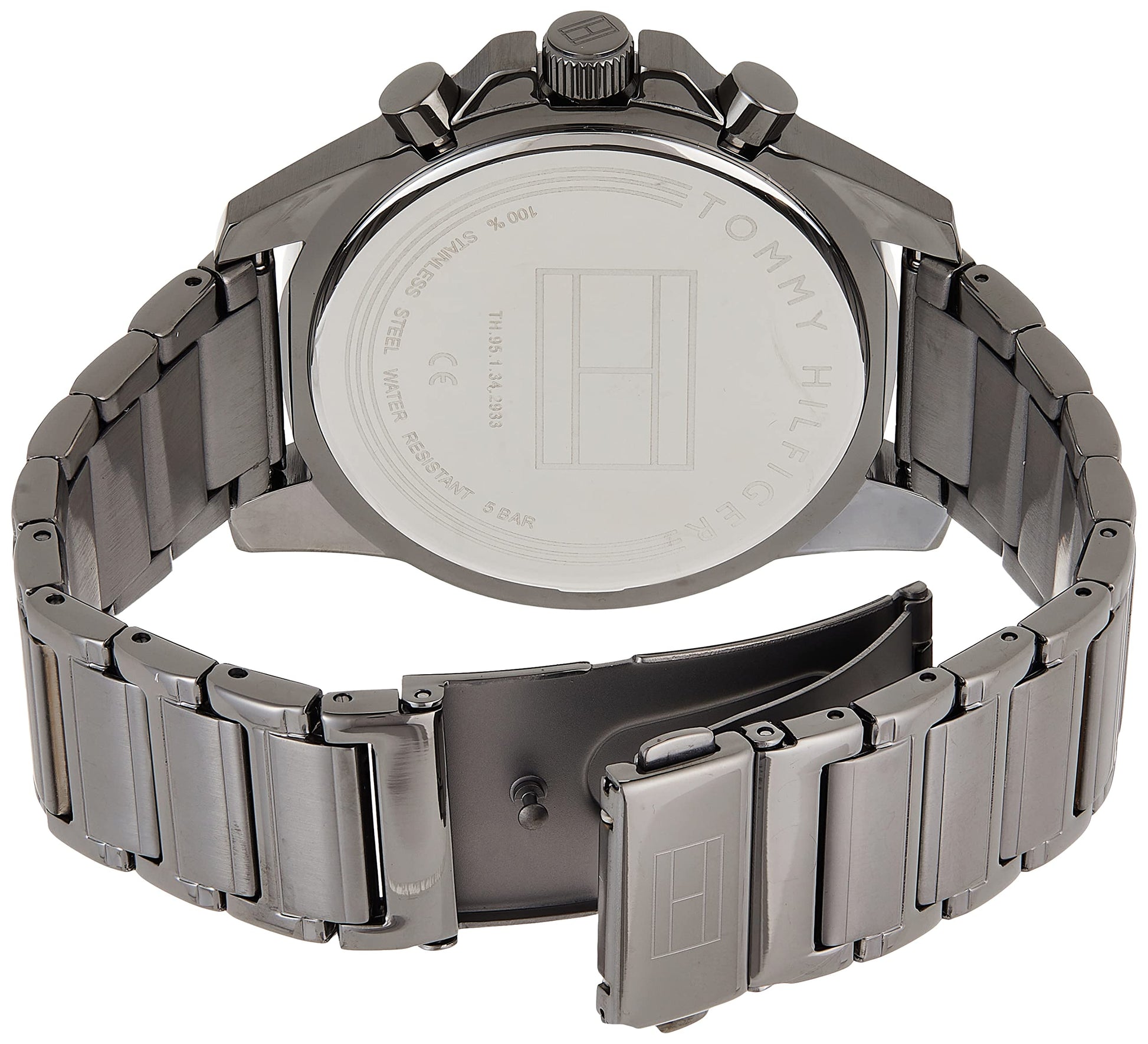 Buy Tommy Hilfiger Quartz Stainless Steel Grey Dial 45mm Watch for Men - 1791790 in Pakistan
